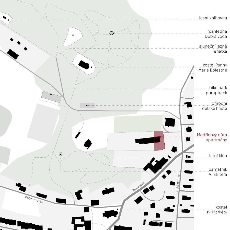 Apartmany Modrinovy Dum Horní Planá Zewnętrze zdjęcie